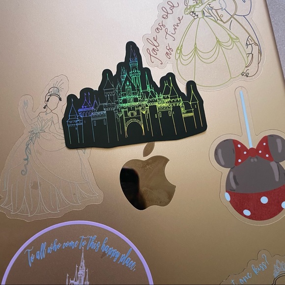 🏰Holographic Sleeping Beauty Castle Sticker - Picture 3 of 4